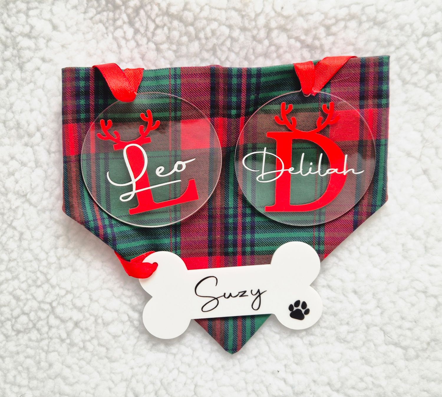Circle Name Ornament