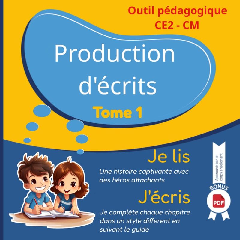 Production d'écrits tome 1 -Broché.