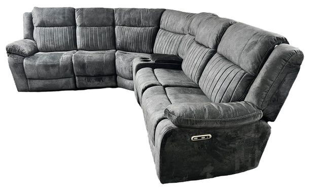 ROSE CORNER SOFA 2+2 ELECTRIC RECLINER WITH OPTIONAL CONSOLE