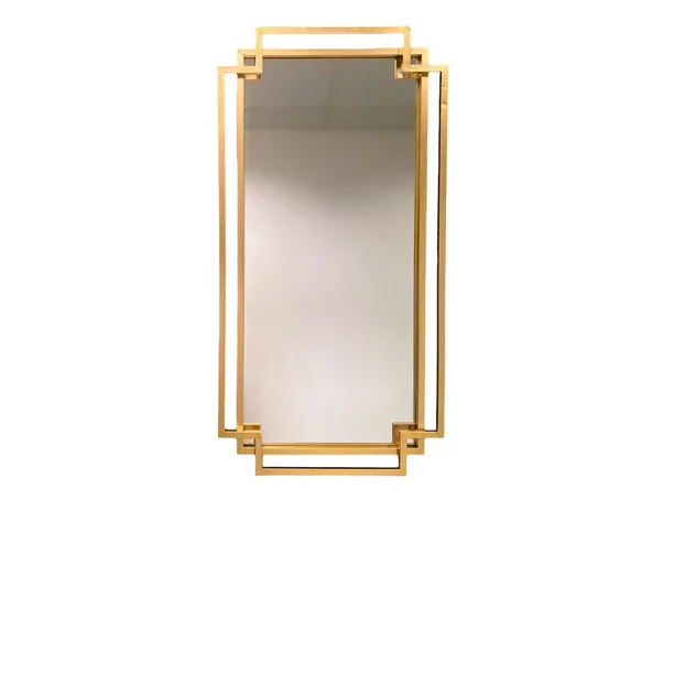 GOLD WALL MIRROR