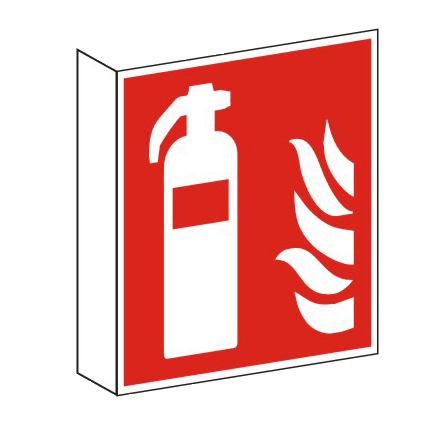 BSZ FEUERLÖSCHER FAHNENSCHILD