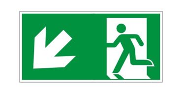 REZ RETTUNGSWEG LINKS NACH UNTEN