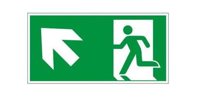 REZ RETTUNGSWEG LINKS NACH OBEN