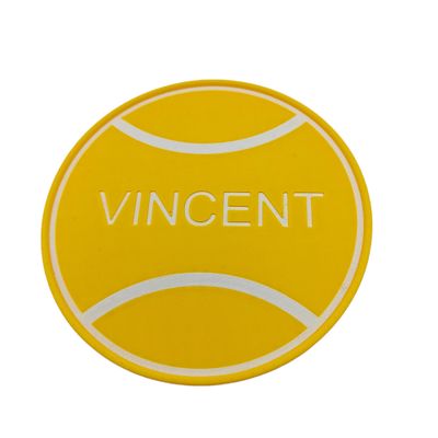 Personalised Coaster Padel Tennis Ball (set of 8)