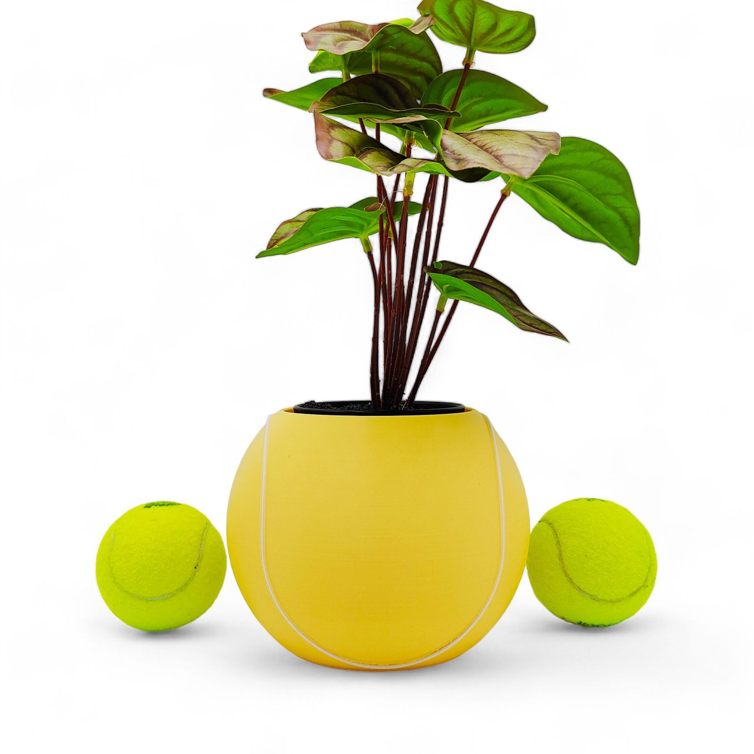 Padel/Tennis  Ball  Style Planter Flower Pott Gift for Padel Players Enthusiasts Lovers