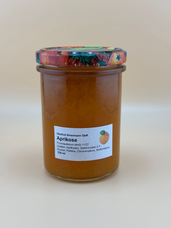 Fruchtaufstrich Aprikose Fruchtaufstrich Aprikose