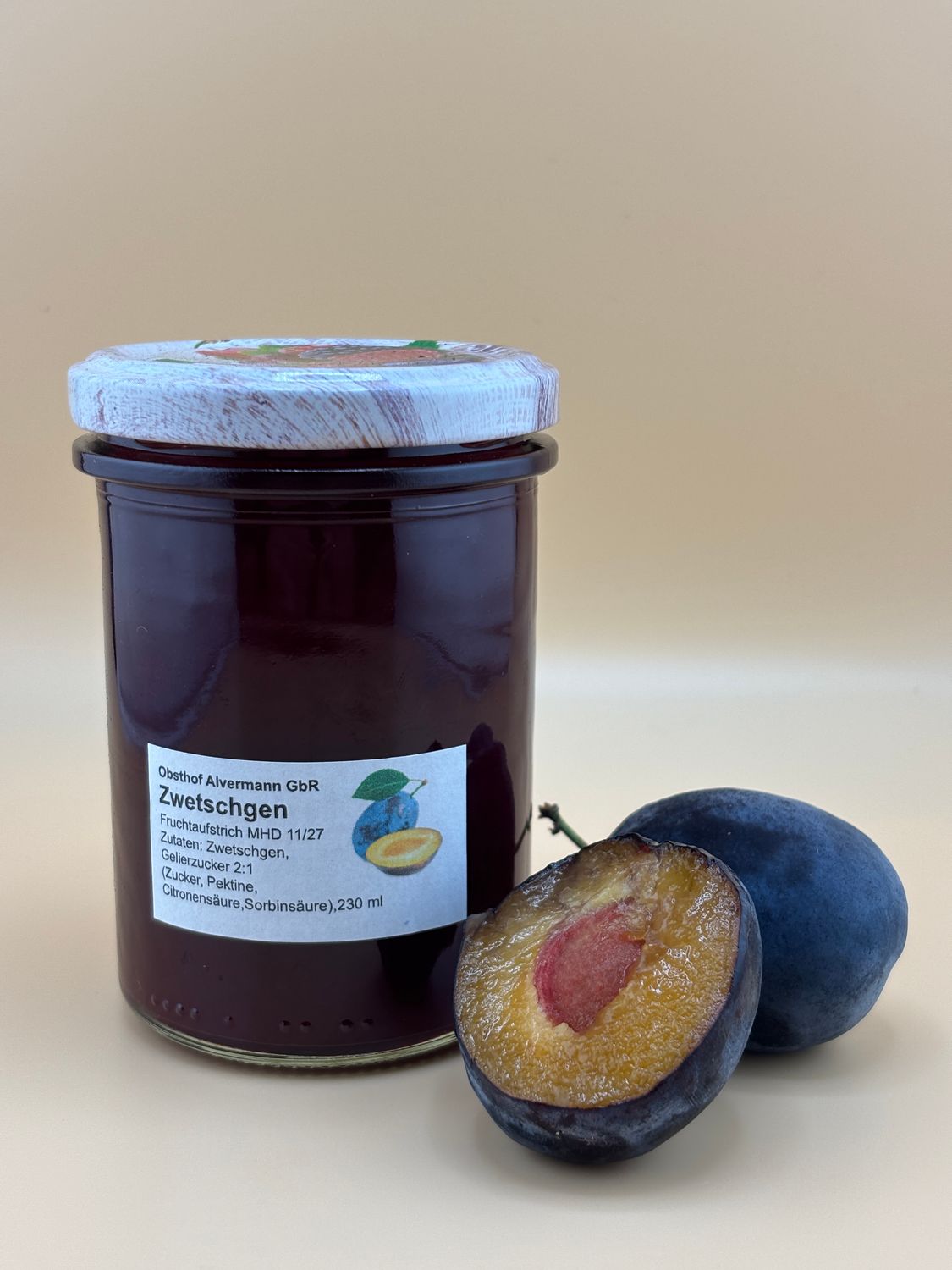 Fruchtaufstrich Zwetschgen