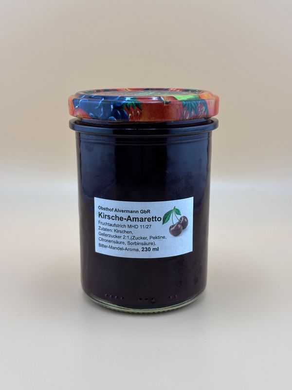 Fruchtaufstrich Kirsche-Amaretto Fruchtaufstrich Kirsche-Amaretto