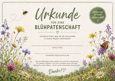 Blühpatenschaft | 30 m²