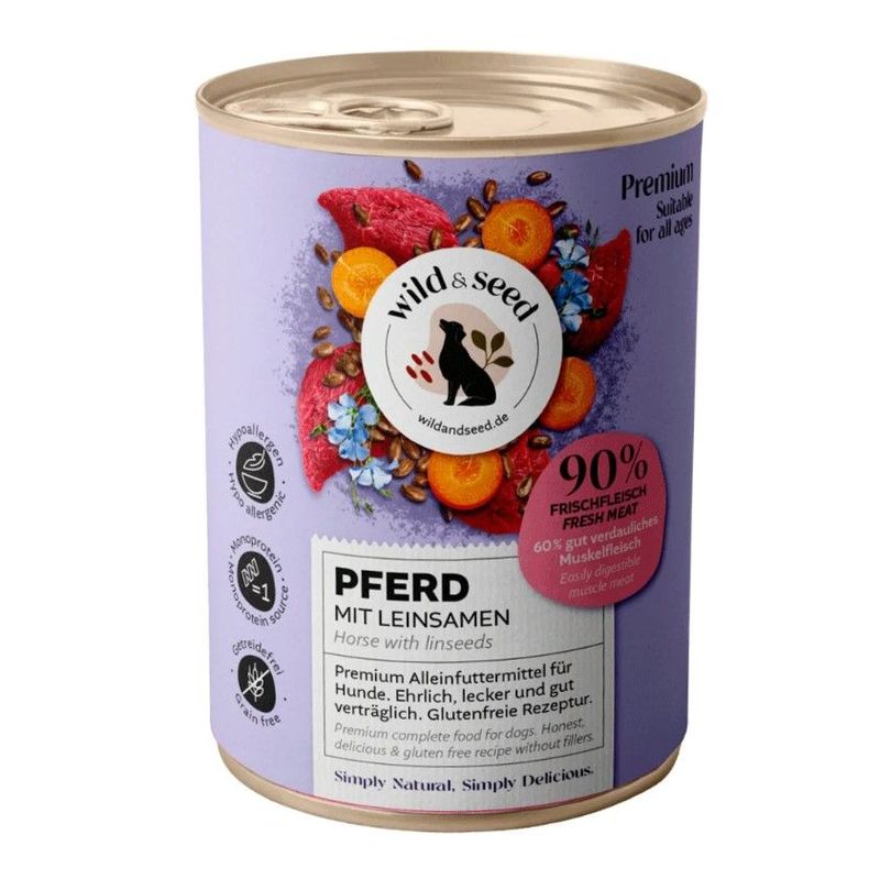 Wild & Seed | Pferd mit Leinsamen