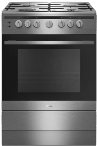 AMICA 60CM S/CAVITY GAS COOKER FFD WHITE