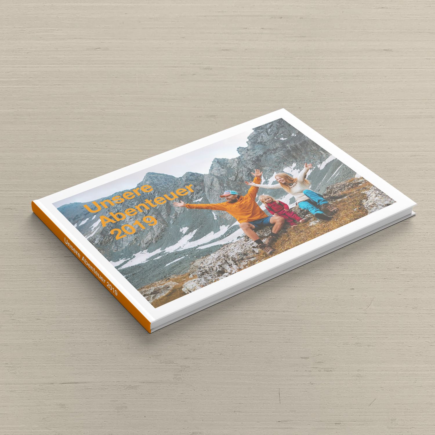 Foto-Buch Hardcover, Format: Din A4 Querformat