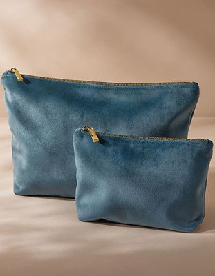 Velvet Accessory Pouch