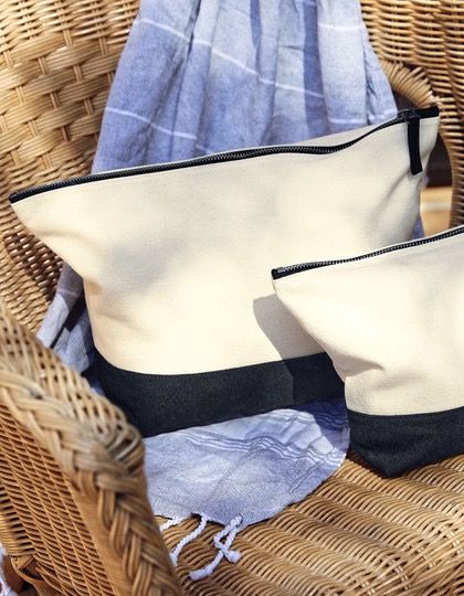 Dipped Base Canvas Accessory Bag