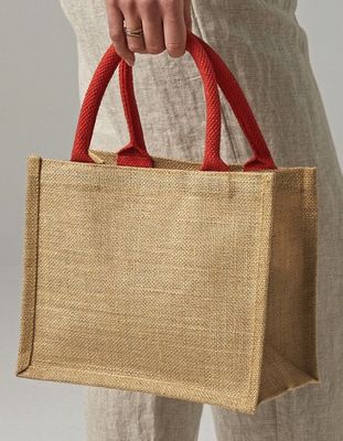 Jute Mini Gift Bag