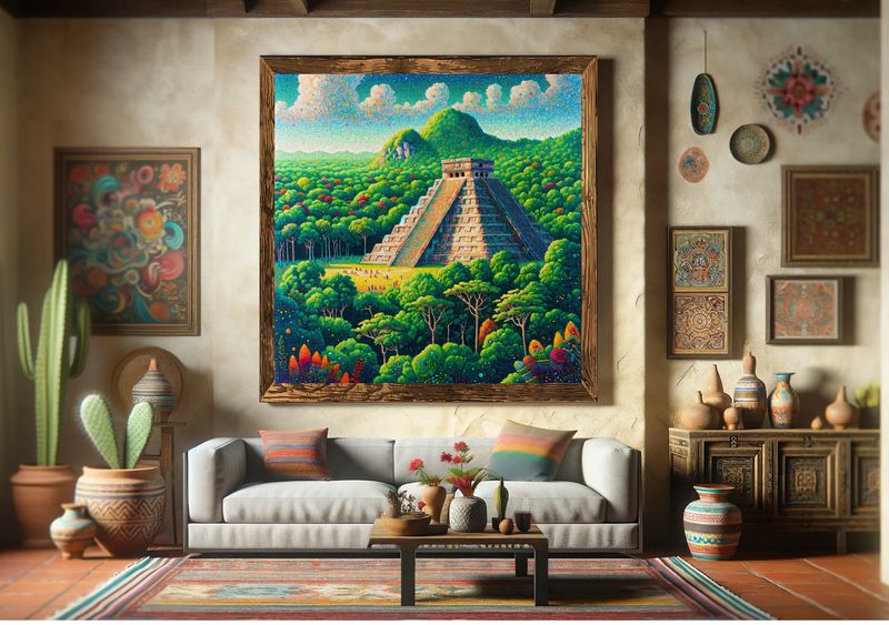 Tulum Civilization - 7 Digital Images JPGs