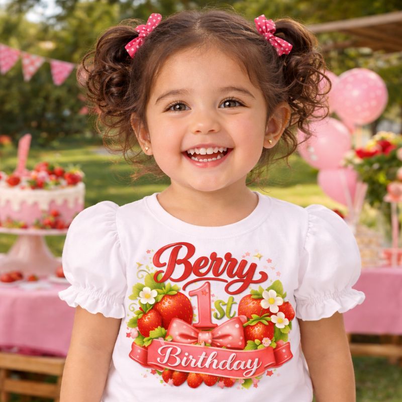 Sweet Straw - Berry First Birthday - 31 Clipart