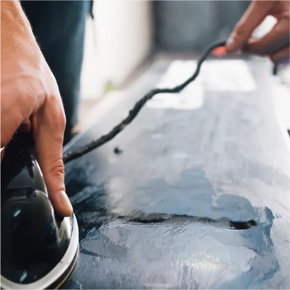 Snowboard Edge and Wax