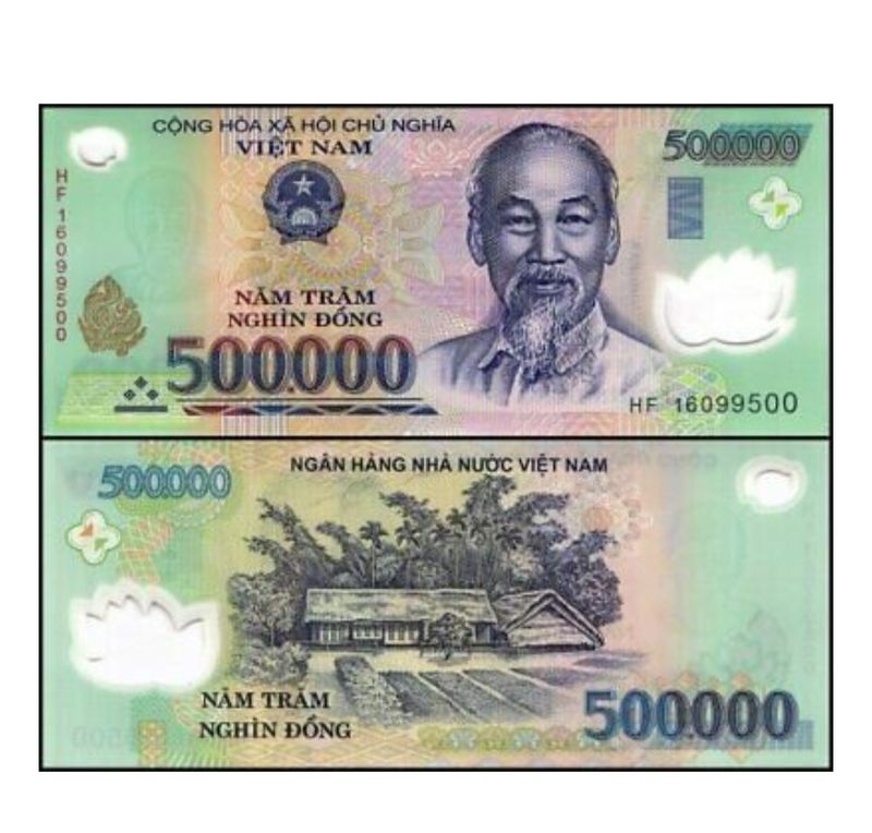 1 million viet dong to php