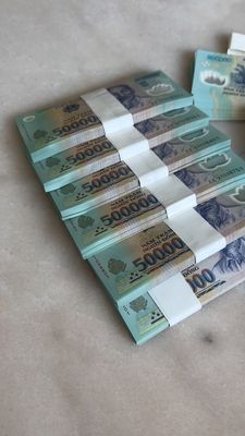 15M VIETNAMESE DONG BANKNOTES BLACK LIGHT UV-VERIFIED