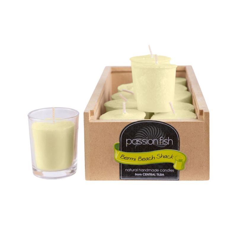 Bermi Beach Shack 15hr Votive Candle