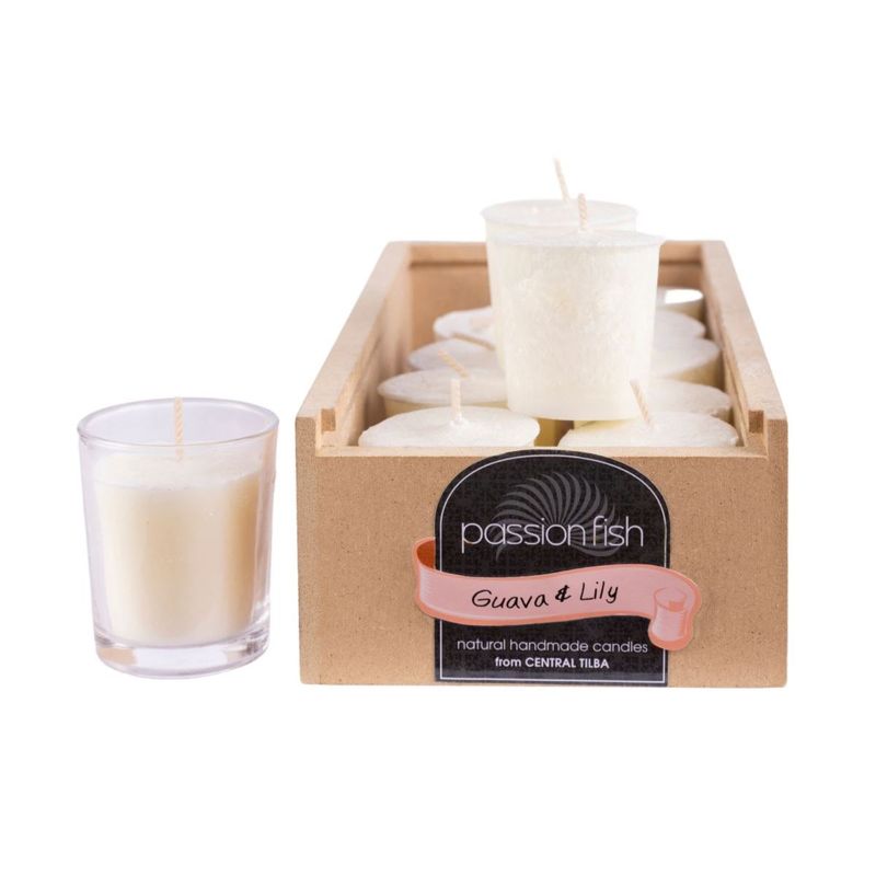 Guava & Lily 15hr Votive Candle