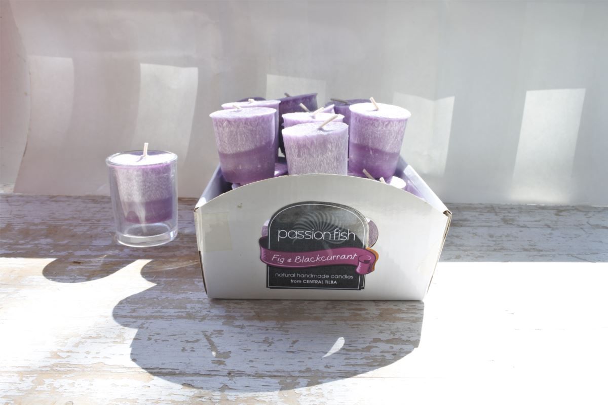 Fig & Blackcurrant 15hr Votive Candle
