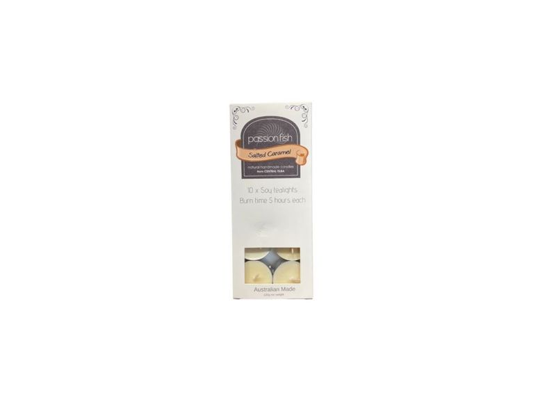 Salted Caramel Soy Tealights