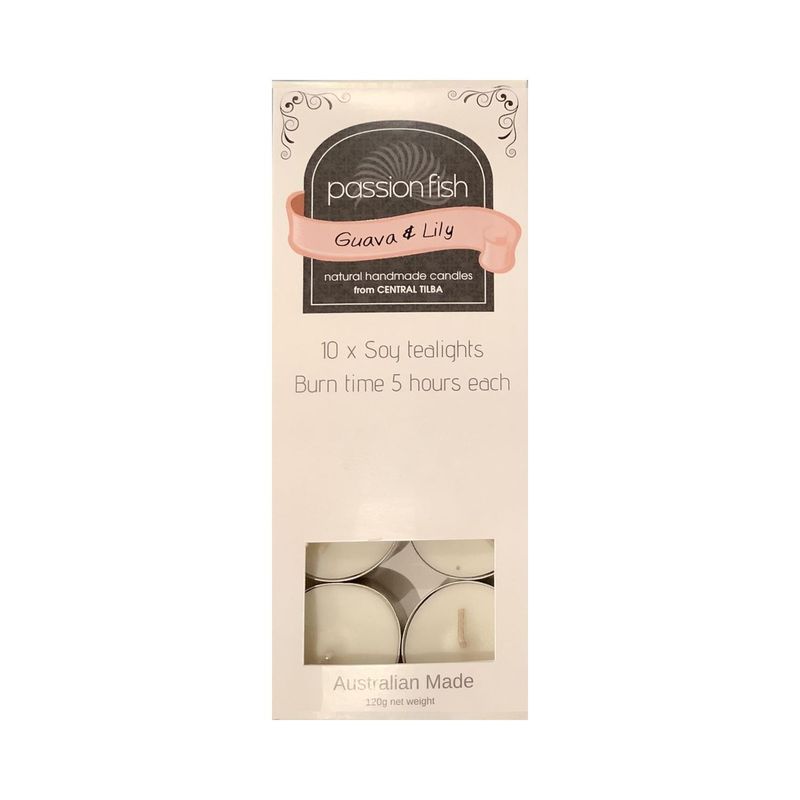 Guava & Lily Soy Tealights