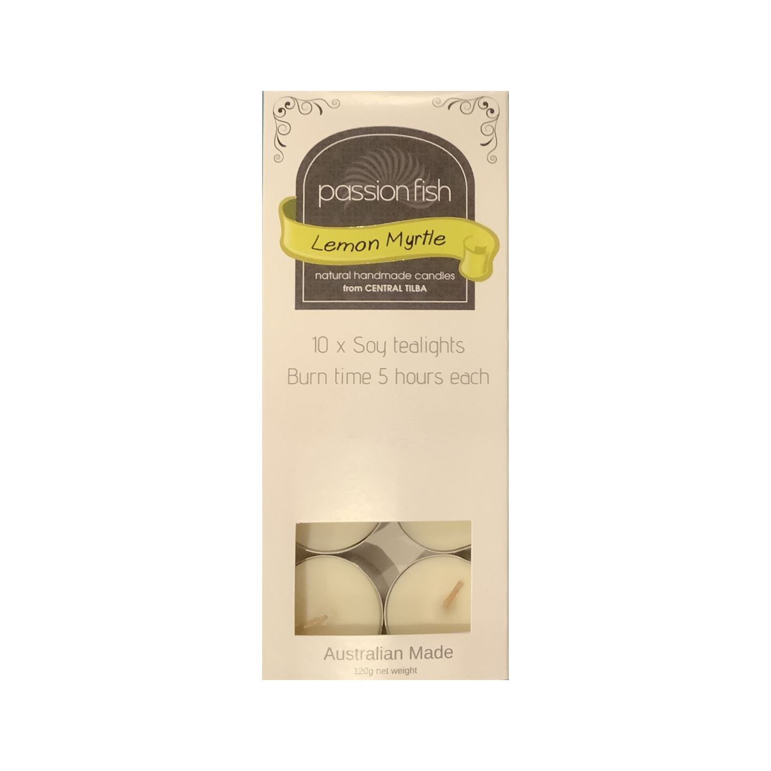 Lemon Myrtle Soy Tealights