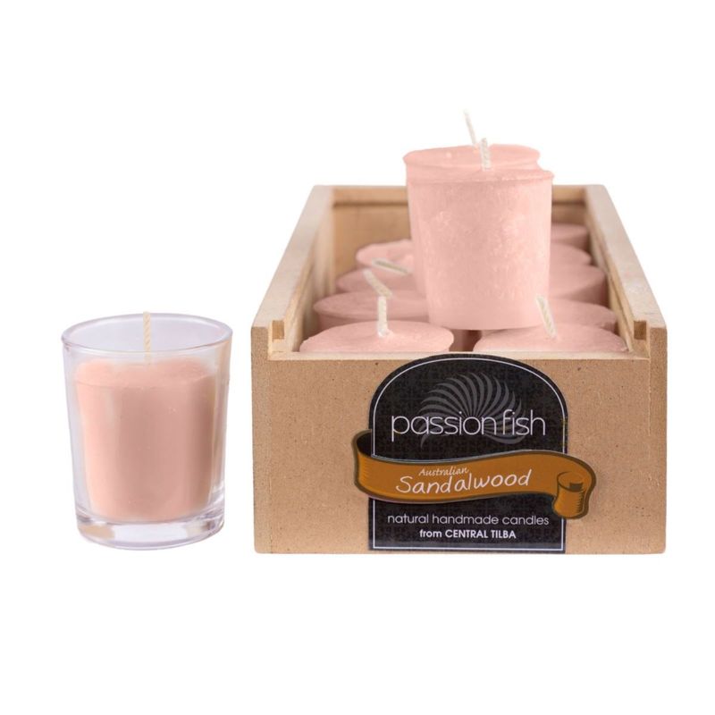 Votive Candles & Glasses