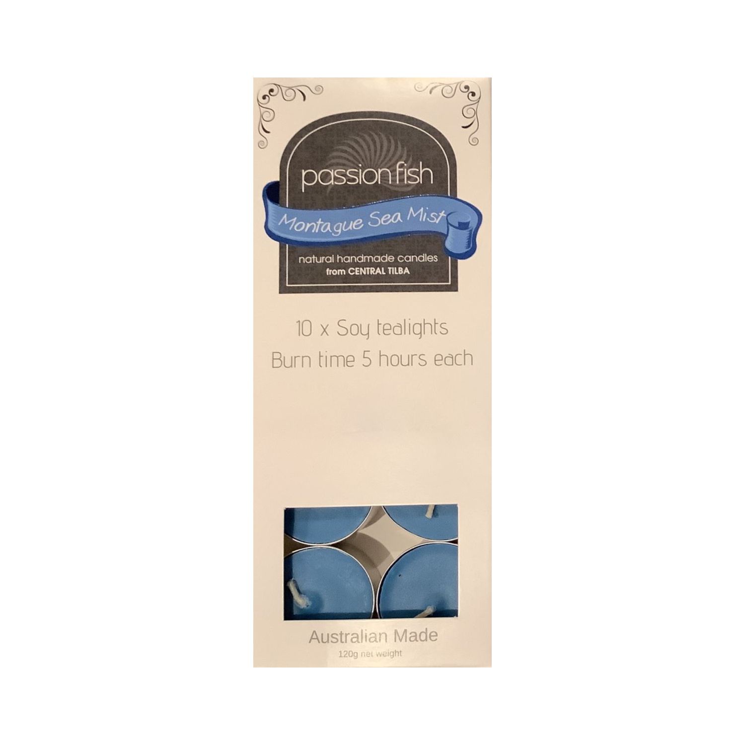Montague Sea Mist Soy Tealights