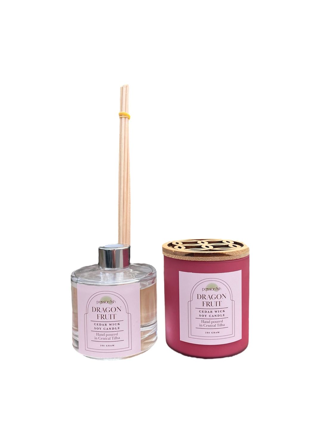 Dragonfruit Cedarwick Jar & Reed Diffuser