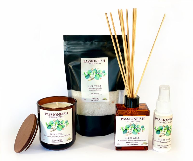 Sleep Well Essential Oil Collection