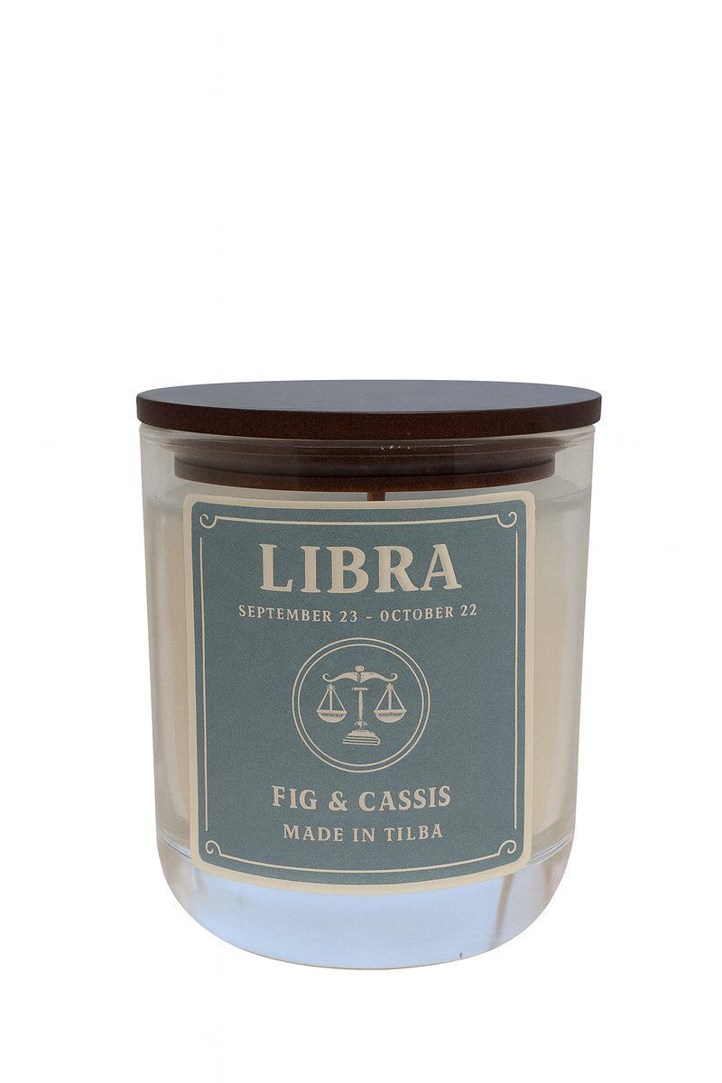 Libra Zodiac Candle