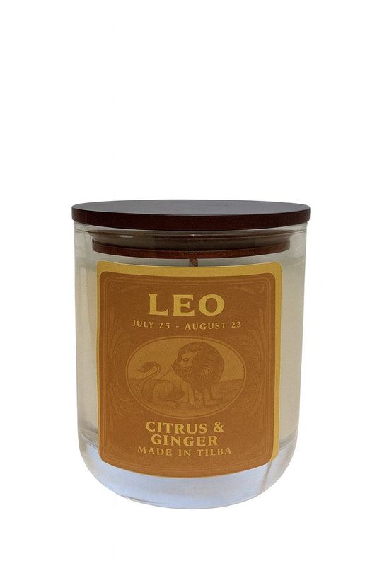 Leo Zodiac Candle