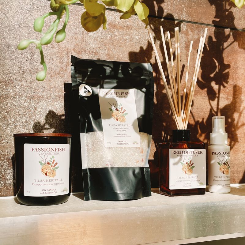 Essential Oil Collection handmade by Passionfish Candles in Central Tilba