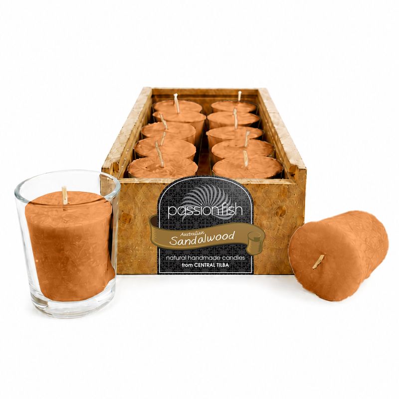 Australian Sandalwood 15hr Votive Candle