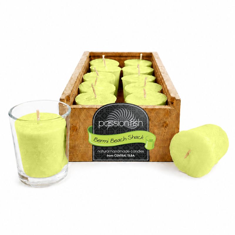 Bermi Beach Shack 15hr Votive Candle