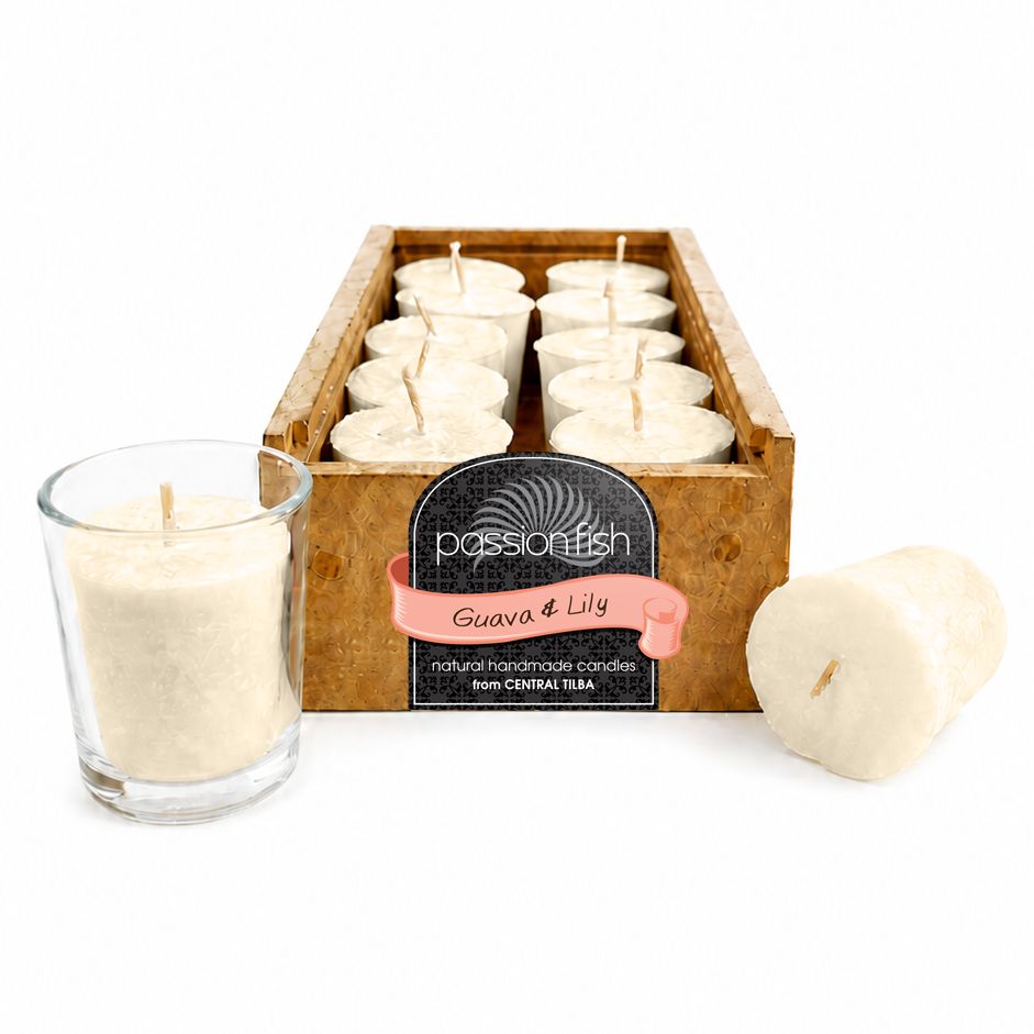 Guava & Lily 15hr Votive Candle