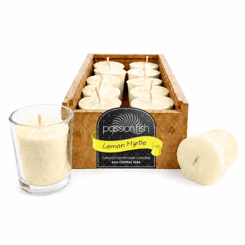 Lemon Myrtle 15hr Votive Candle