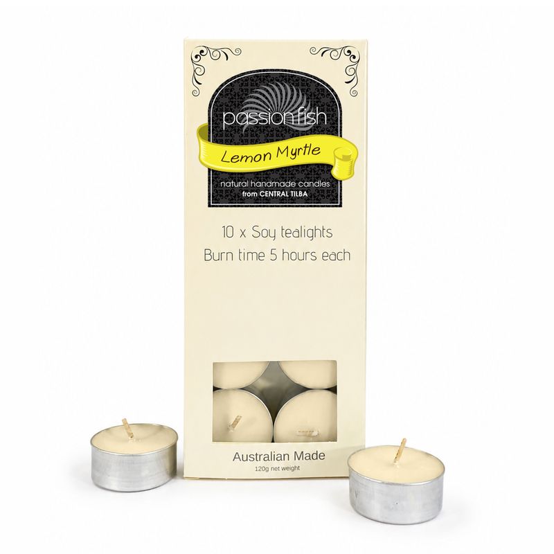 Lemon Myrtle Soy Tealights Lemon Myrtle Soy Tealights