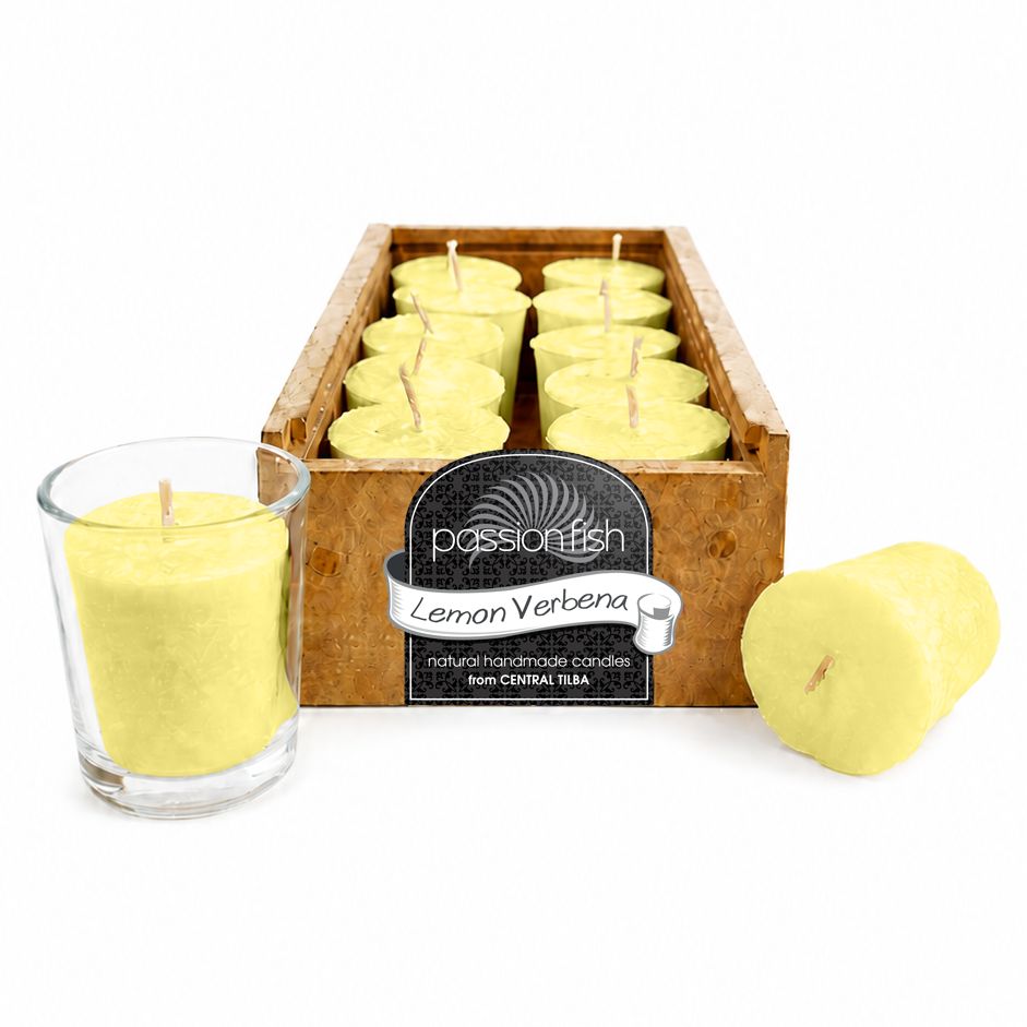 Lemon Verbena 15hr Votive Candle