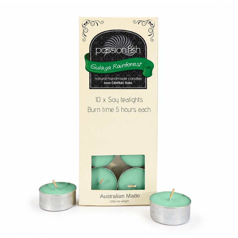 Gulaga Rainforest Soy Tealights Gulaga Rainforest Soy Tealights