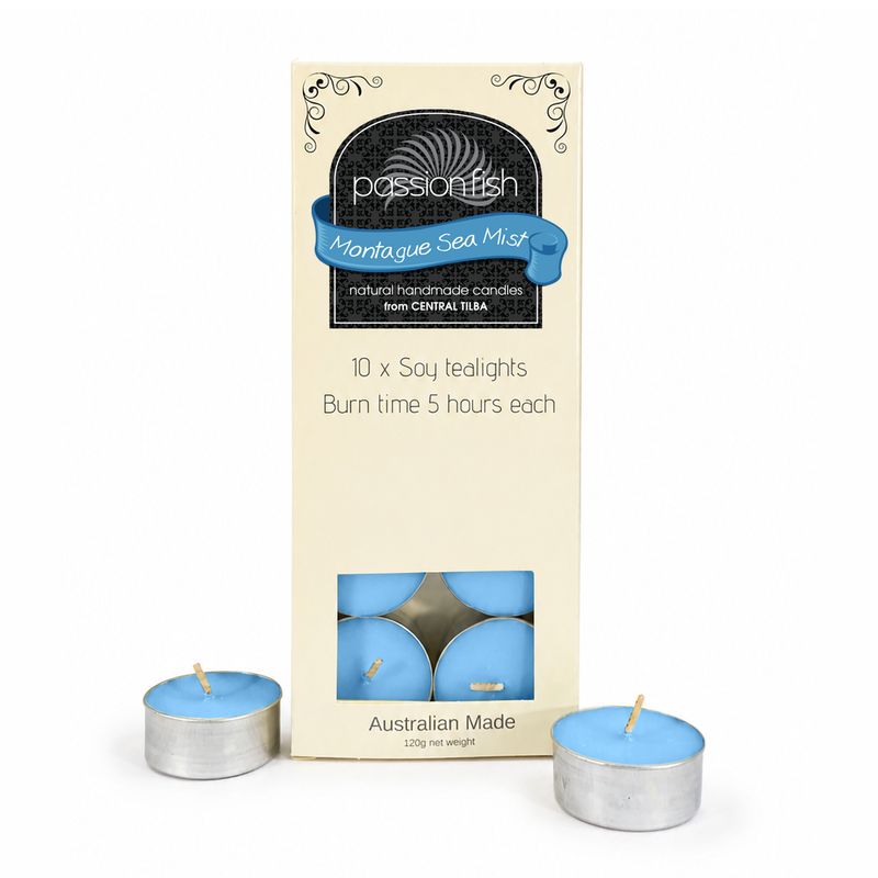 Montague Sea Mist Soy Tealights Montague Sea Mist Soy Tealights