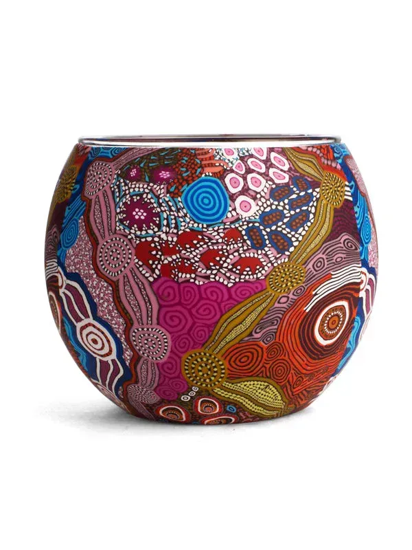 Waterhole Dreaming Tealight Holder