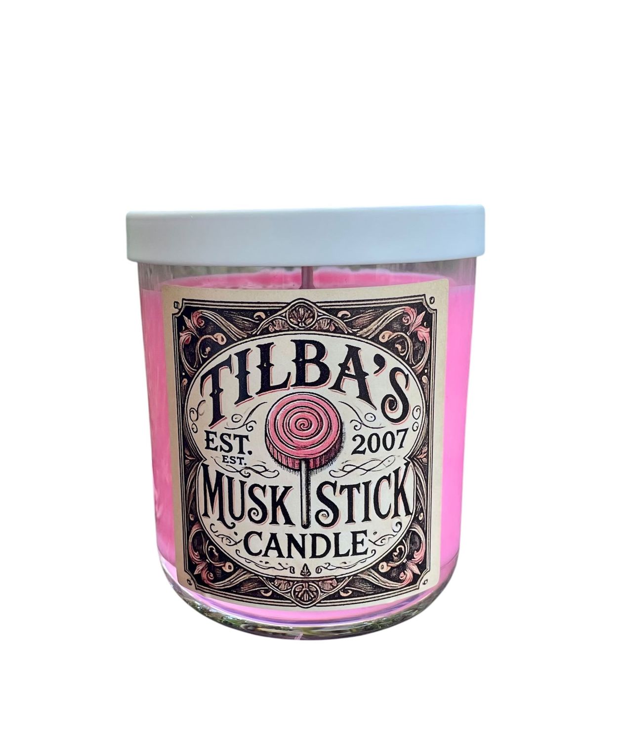 Musk Sticks soy candle handmade by Passionfish Candles in Central Tilba
