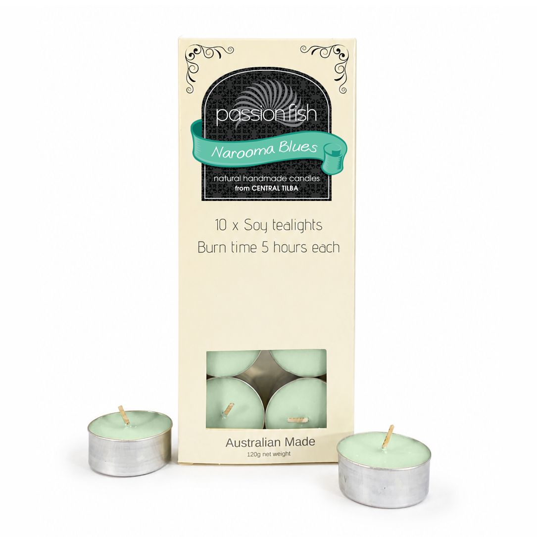 Narooma Blues Soy Tealights Narooma Blues Soy Tealights