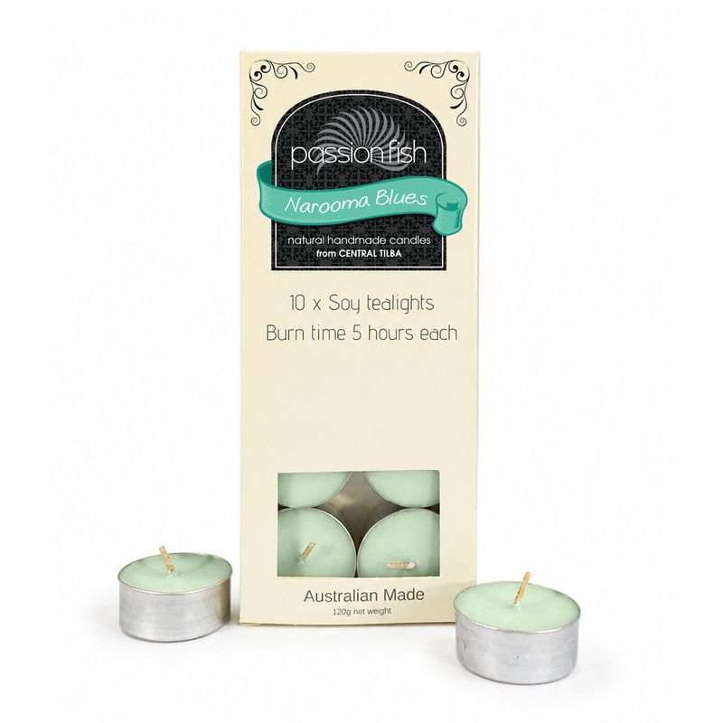 Narooma Blues Soy Tealights Narooma Blues Soy Tealights