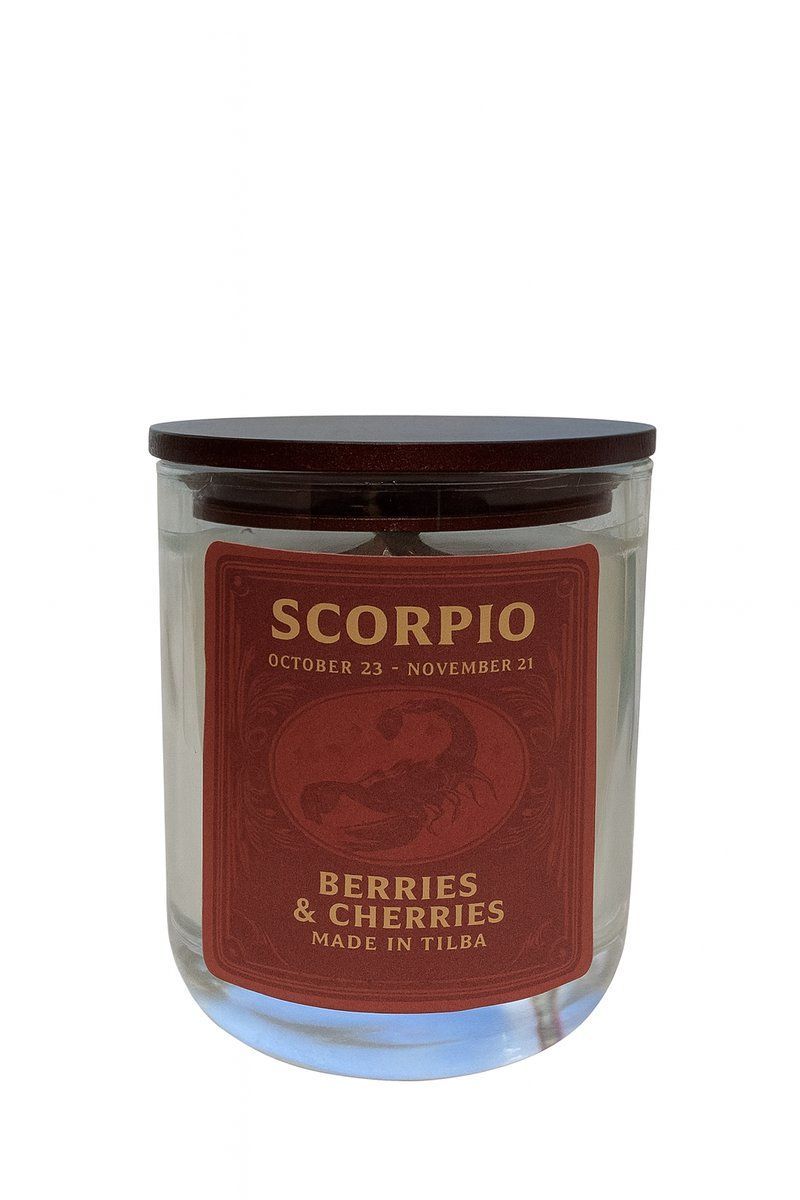 Scorpio Zodiac Candle Scorpio Zodiac Candle